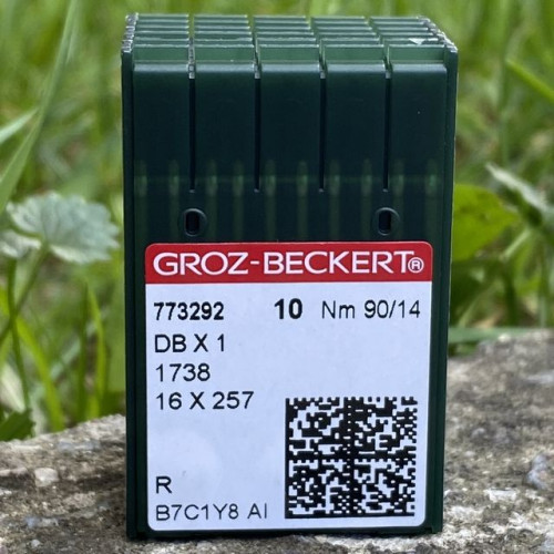 Иглы для швейных машин с тонкой колбой GROZ BECKERT DB X 1