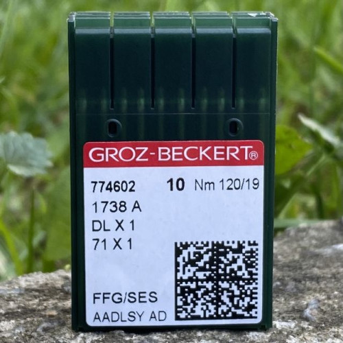 Иглы для швейных машин с тонкой колбой GROZ BECKERT DB X 1