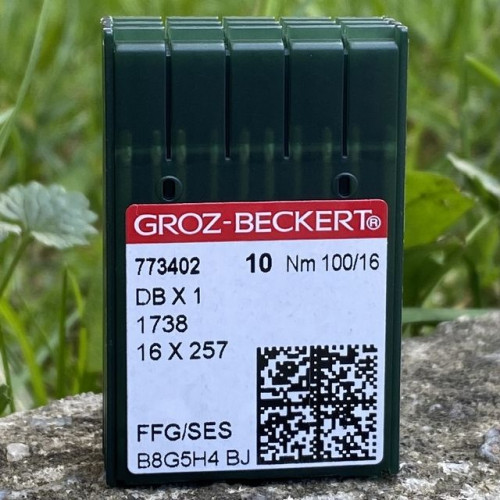 Иглы для швейных машин с тонкой колбой GROZ BECKERT DB X 1