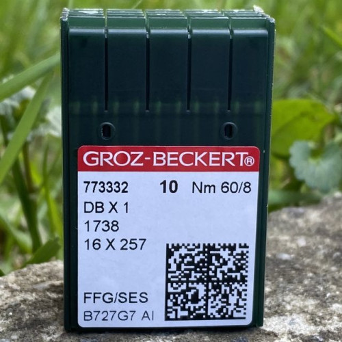 Иглы для швейных машин с тонкой колбой GROZ BECKERT DB X 1