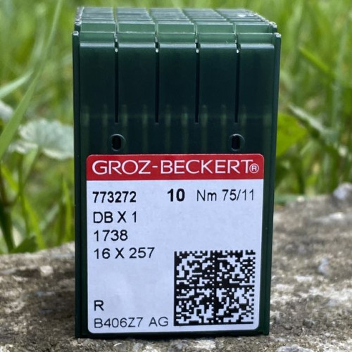 Иглы для швейных машин с тонкой колбой GROZ BECKERT DB X 1