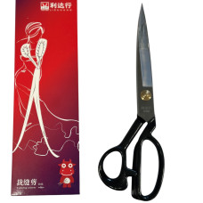 Ножницы портновские LDH D300-12"для кроя ткани из высококачественной стали и прорезиненными ручками