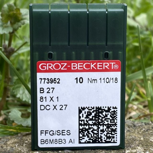 Иглы трикотажные для промышленных оверлоков GROZ BECKERT B27