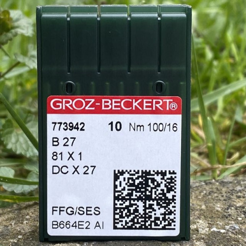 Иглы трикотажные для промышленных оверлоков GROZ BECKERT B27