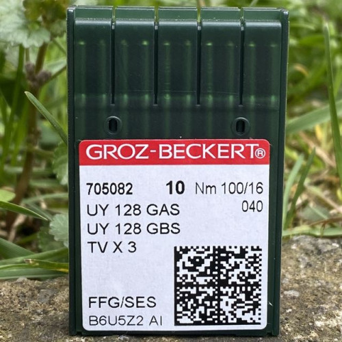 Иглы для распошивальной, плоскошовной швейной машины GROZ BECKERT GAS-128