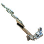 Приспособления для закрытия оверложного шва на горловине футболки