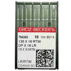 Голки DP17 LR для шкіри з заточкою типу лопатка  GROZ BECKERT