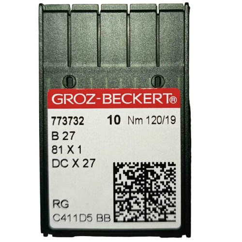 Иглы для промышленных оверлоков GROZ BECKERT B27