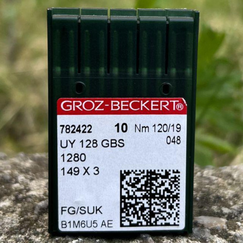 Иглы для распошивальной, плоскошовной швейной машины GROZ BECKERT GAS-128