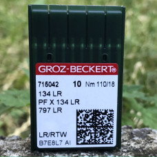 Голки з заточкою ''Лопатка'' з товстою колбою для шиття шкіри GROZ BECKERT 134 LR