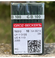 Голки GROZ BECKERT UY-113 GS для виготовлення пояса на швейній машині 