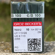 Голки GROZ BECKERT UY-113 GS для виготовлення пояса на швейній машині 